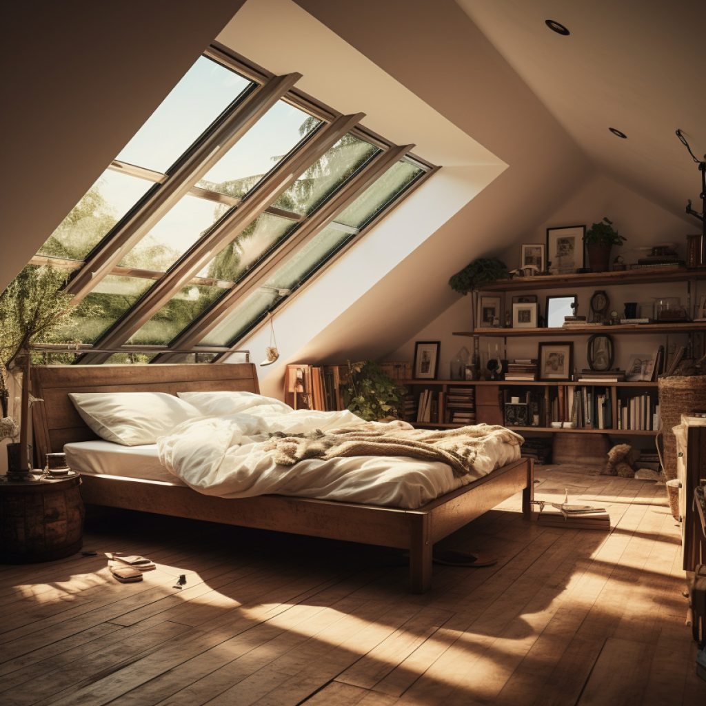 Aménager une chambre sous comble avec un plafond bas : astuces pour optimiser l'espace