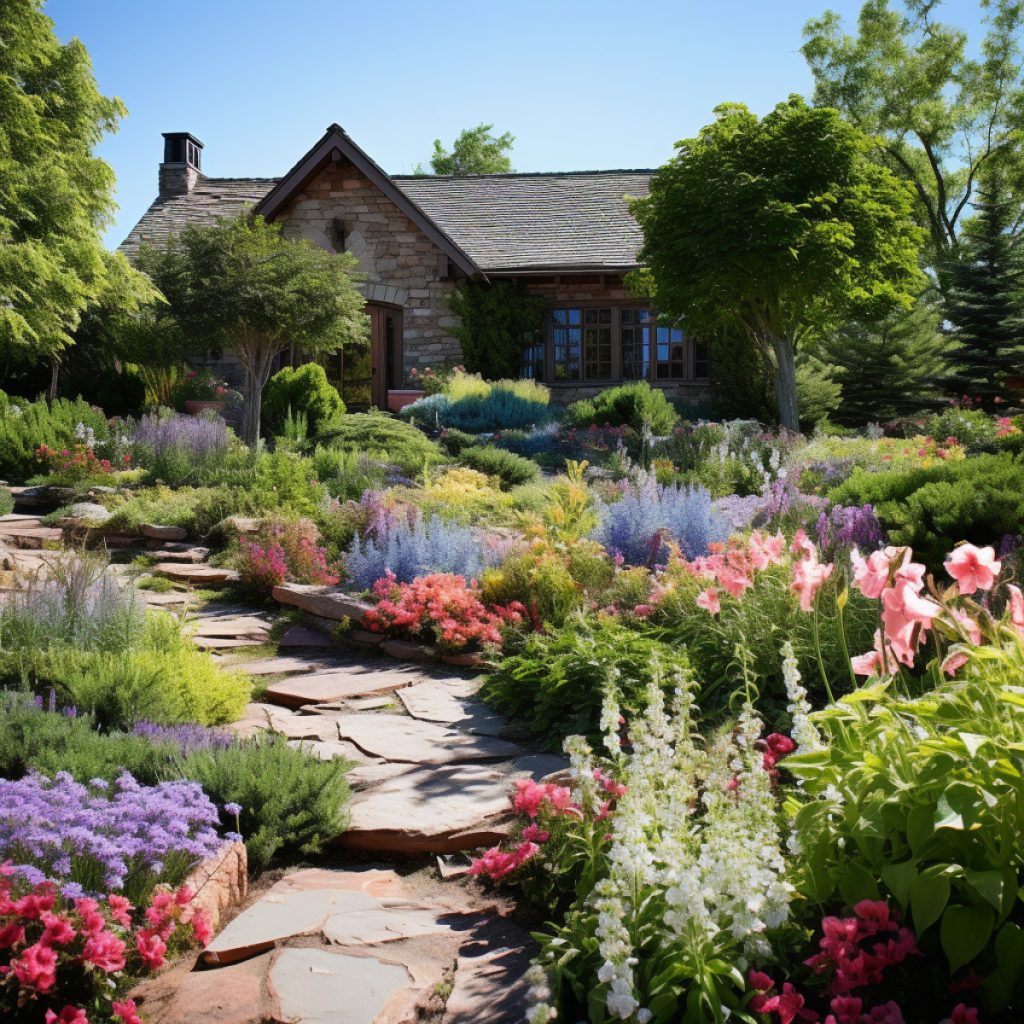 Créer un massif sans entretien : conseils pour un jardin fleuri et facile à gérer
